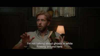 I'm not talking about ghosts in white
floating around here. - Lake of Death