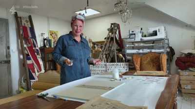 I'm not throwing
it away, though, - Escape to the Chateau: Make Do & Mend