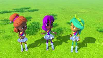 I'm not too big.
Glitter flower Micro Power! - Rainbow Rangers