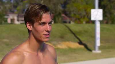 I'm not trying to flatter you.
I'm being serious. - Swimming for Gold