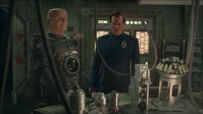 I'm not waiting while you conduct - Red Dwarf: The Promised Land