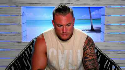 I'm not walking on eggshells
with you anymore. - Love Island