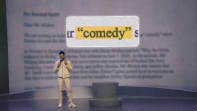 I'm offended they put "comedy" in quotes. - Hasan Minhaj: The King's Jester