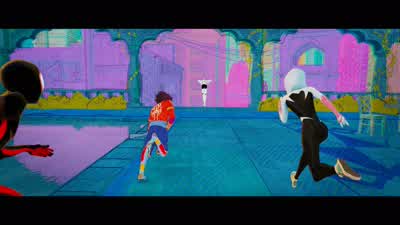 I'm on a journey of self improvementAnd you came to IndiaThat's a Western culture cliché Don't Eat Pray Love me broI did not mean it like thatLet me guess you're gonna ask me about saffron and cardamomand naan bread which is the same as saying bread - Spider-Man: Across the Spider-Verse