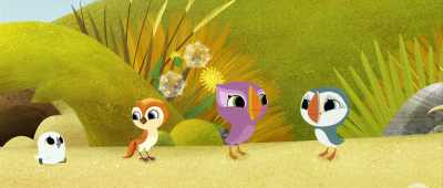 I'm Oona and this is Baba. - Puffin Rock and the New Friends