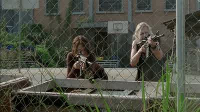 I'm out of ammo. - The Walking Dead
