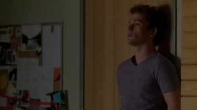 ♪ I'm over your face
I'm over your clothes ♪ - Pretty Little Liars: The Perfectionists