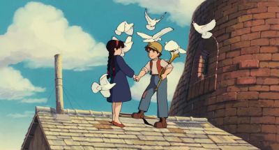 I'm Pazu I live here by myself - Castle in the Sky