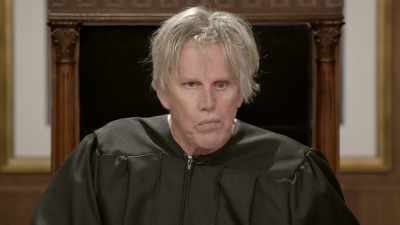 I'm penetrating your heart
with my eyes. - Gary Busey: Pet Judge