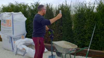 I'm piling up more stones, - Stacey Dooley Sleeps Over