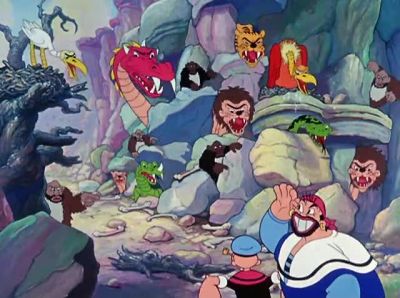 I'm Popeye the sailor man - Popeye the Sailor Meets Sindbad the Sailor
