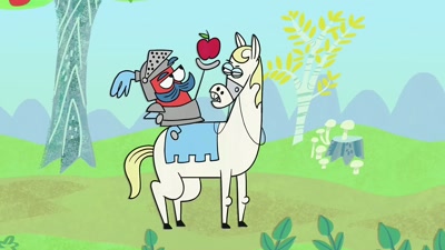 I'm pretty sure that fell
from the apple tree above you. - StoryBots: Answer Time
