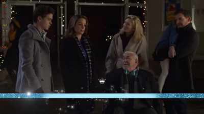 I'm pretty sure
half the townsfolk - Sister Swap: A Hometown Holiday