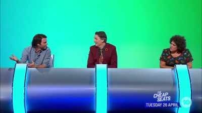 I'm pretty sure that
he's probably done a few rehearsals - Would I Lie to You?