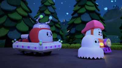 I'm pretty sure the map said
it would be just up ahead. - A Go! Go! Cory Carson Halloween