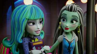 I'm pretty sure those guys
are hiding something. - Monster High: Electrified