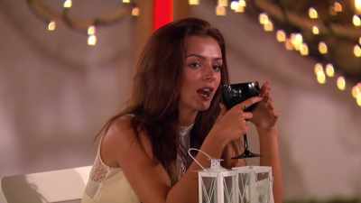 I'm probably going
to have a few drinks,
get a little bit pissed, - Love Island