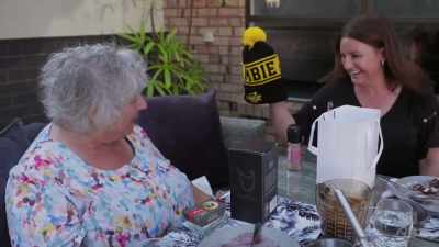 I'm proud to wear it.
(LAUGHS) - Miriam Margolyes: Australia Unmasked