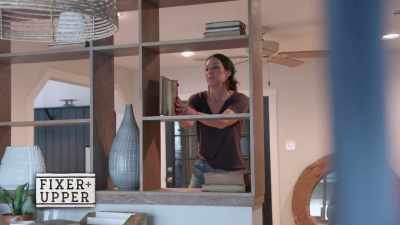 I'm putting all
the finishing touches - Fixer Upper: Behind the Design