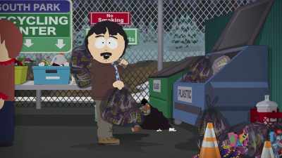 I'm putting it where it belongs,
in the garbage. - South Park (Not Suitable for Children)