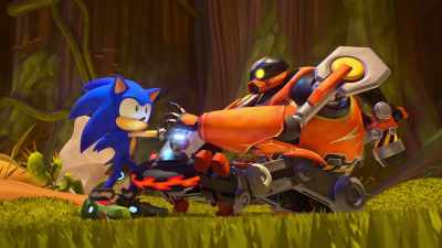 I'm re-programming the regulators
so we can communicate through them! - Sonic Prime