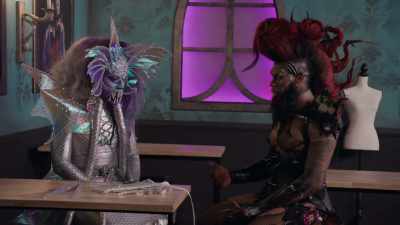 - I'm ready to like just
clock out because, bitch, - The Boulet Brothers' Dragula: Titans