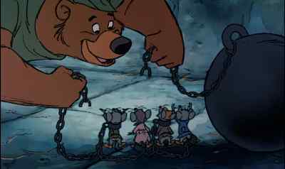 - I'm ready. Where's the bad guys?
- Take it easy, son. - Robin Hood