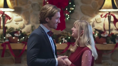 -I'm really clumsy.
-I don't mind being clumsy. - Christmas in Pine Valley