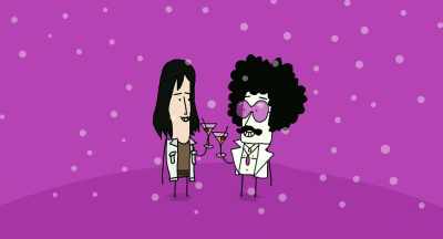 I'm really good friends
with him." And we went, - The Sparks Brothers