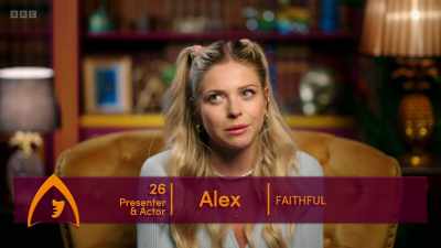 I'm really hoping
it's not Rachel - The Traitors