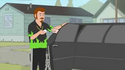 I'm really looking forward to it.
Oh, and wait, here's my fucking card. - Trailer Park Boys: The Animated Series