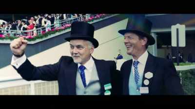 I'm running along the royal enclosure,
jumping and shouting and screaming. - Horsepower
