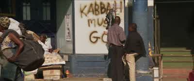 I'm safe huh No HIV Yeah yeah I've heard that one before - Blood Diamond