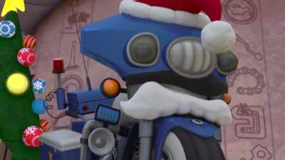 I'm SantaCycle,
so I'll remind... - Ricky Zoom