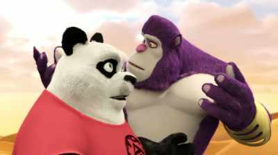 I'm saying when we get
back to civilization, - Panda vs. Aliens