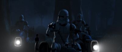 I'm scanning another container dead ahead. - Star Wars: The Bad Batch