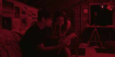 I'm serious. It's like
you can see things
that no one else can. - The In Between