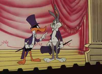 I'm sick of people
taking bows for my talent. - The Looney, Looney, Looney Bugs Bunny Movie