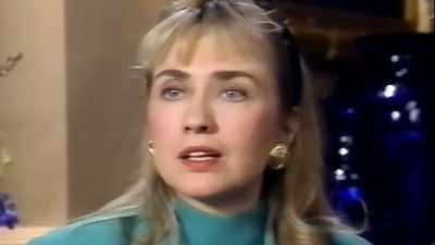 I'm sitting here because I
love him, and I respect him - The Clinton Affair
