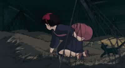 I'm soaked through. - Kiki's Delivery Service