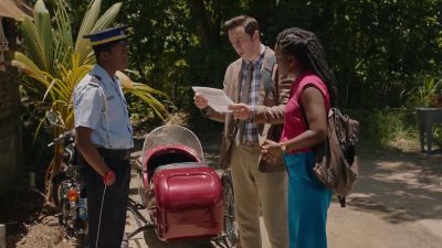 "I'm so sorry for abandoning you,
my love, - Death in Paradise