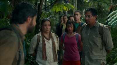 - I'm so sorry about that.
- Shut up! - Dora and the Lost City of Gold