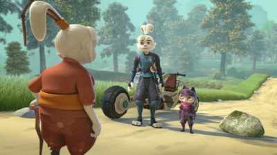 I'm sorry, Auntie. I-- - Samurai Rabbit: The Usagi Chronicles