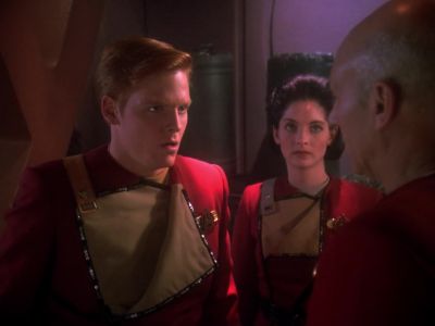 I'm sorry, Corey.
He was reaching for a weapon. - Star Trek: The Next Generation