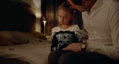 - I'm sorry, Daddy.
- No, it was my fault. - The Square