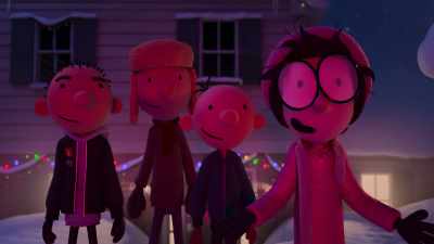 I'm so sorry we didn't make
it to the bin before tonight. - Diary of a Wimpy Kid Christmas: Cabin Fever