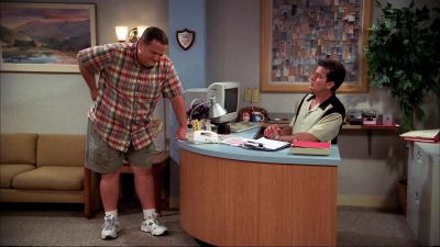 I'm sorry, Dr. Harper's
not in this morning, - Two and a Half Men