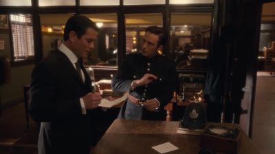 I'm sorry, George,
but this handwriting is a match. - Murdoch Mysteries