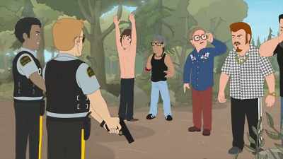 I'm sorry. I didn't know what else to do.
- We're good. - Trailer Park Boys: The Animated Series