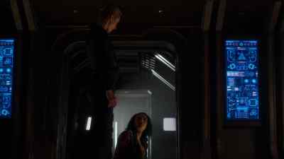 I'm sorry.
I didn't mean to startle you. - Dark Matter